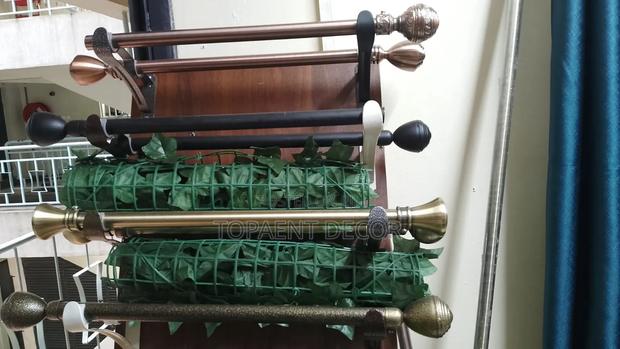 Modern Curtain Rods for Modern Homes, Heavy Coated Curtain Rods