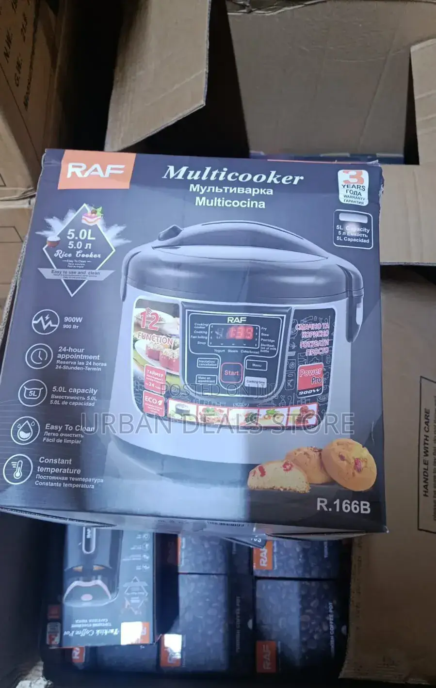 5 Litres Digital Raf Pressure Cooker