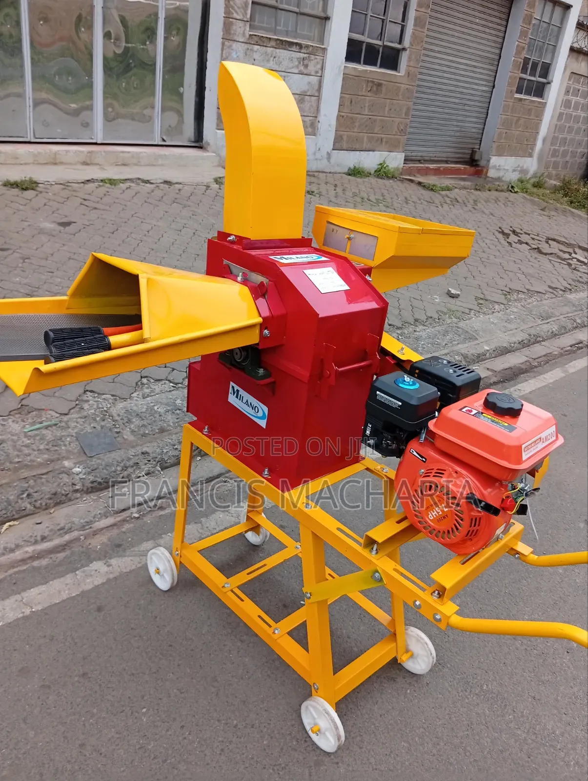 Chopping and Grinding Chaff Cutter