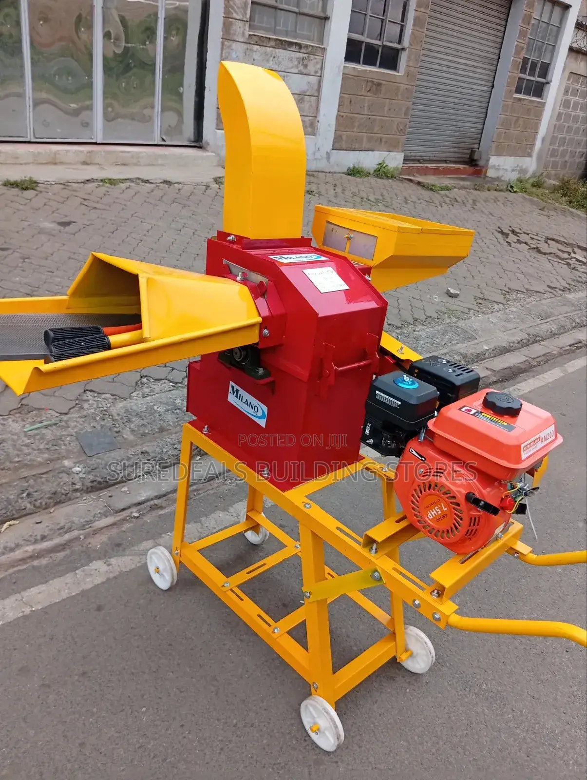 Chopping and Grinding Chaff Cutter 600kg/H