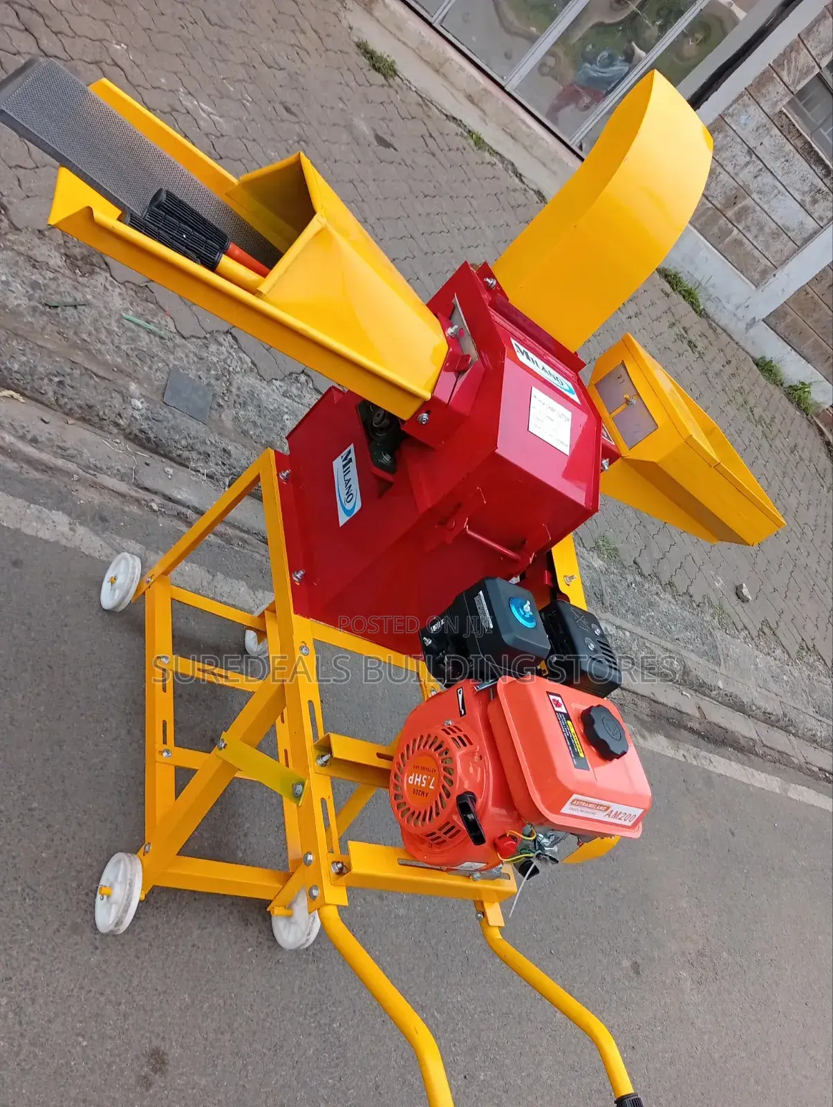 Petrol Powered Chopper Grinder Machine