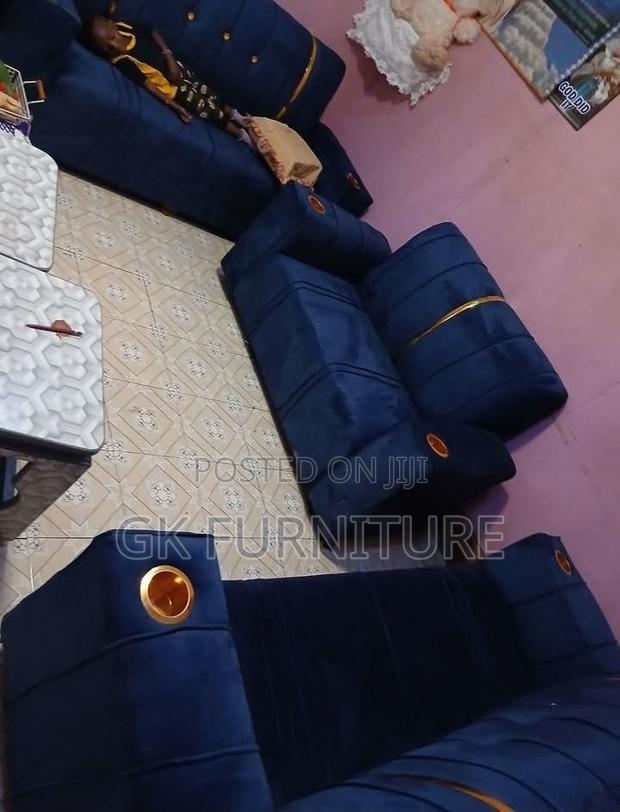 Deep Blue Sofa