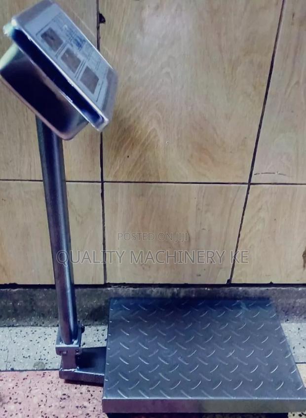 Strong Metallic 300kgs Platform Weighing Scale 
Small Base No Guard