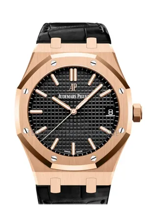 Audemars Piguet Royal Oak Rose Gold Black Dial (2025)