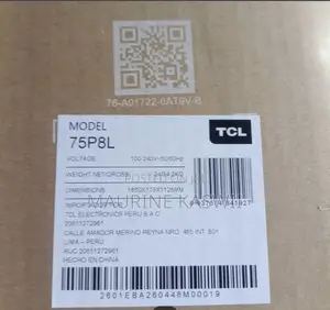 TCL 75”P8l Premium Qd Miniled Google