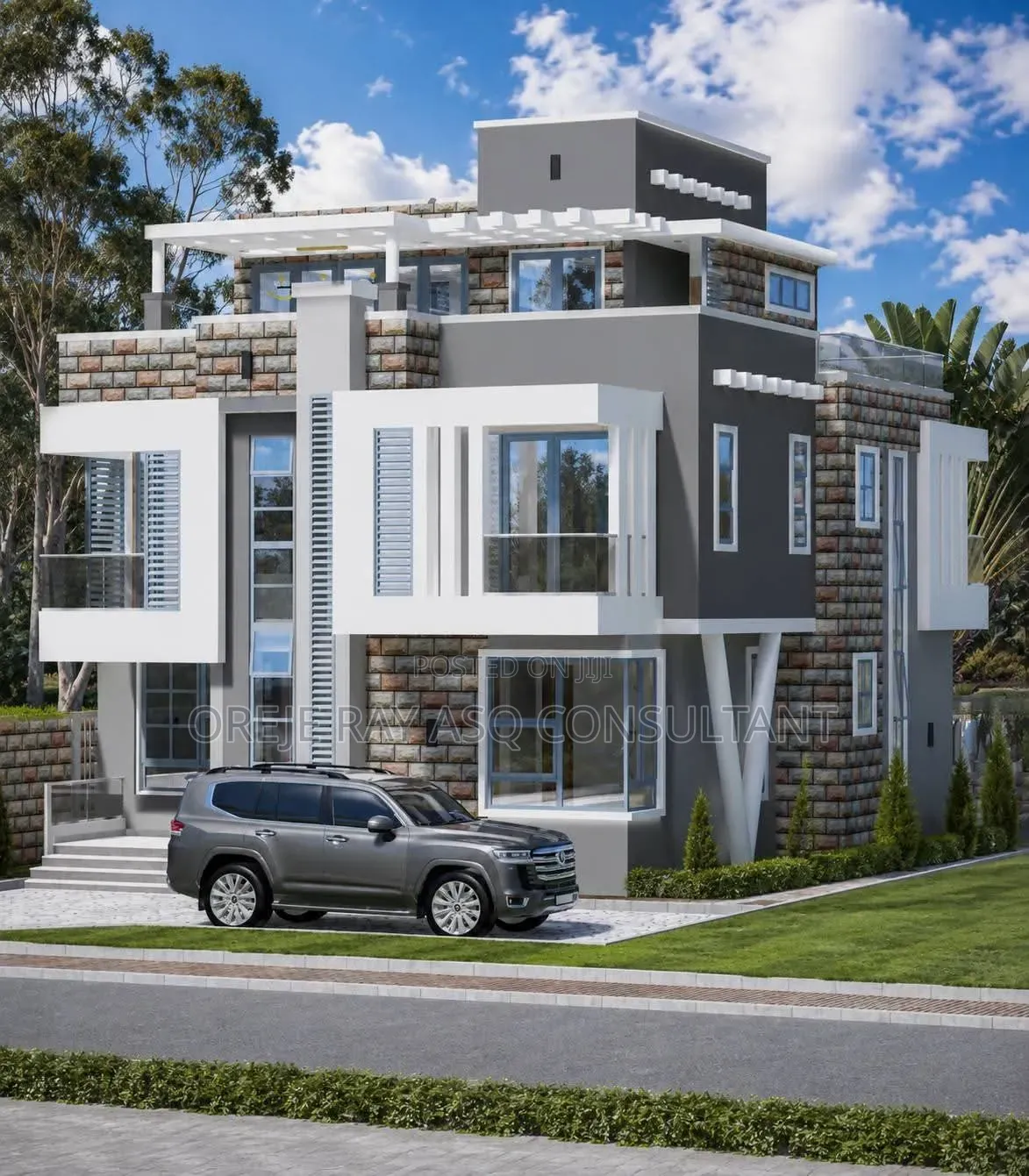 Distinguished and Modern House Plan
