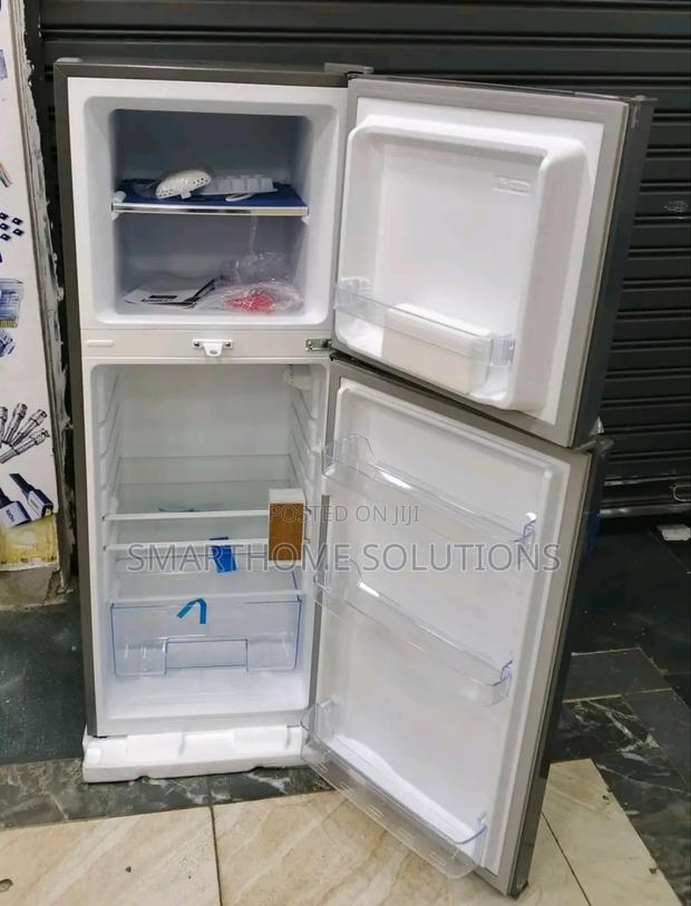 Mika 138litres Two Door Refrigerator Grey M13*Fr - thumbnail 2