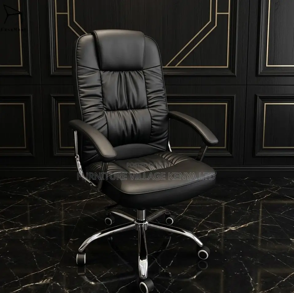 Executive Pu Leather Seat With Padded Armrest