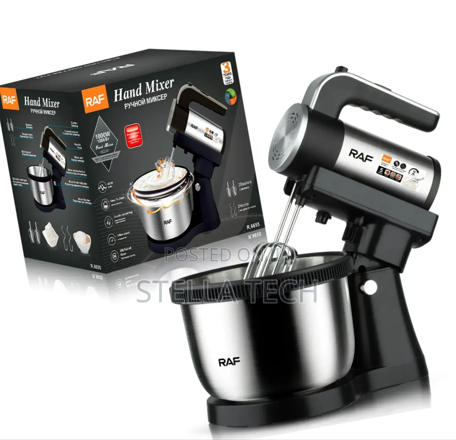 Raf Commercial Hand Mixer
