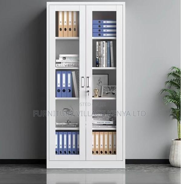 2-Door Lockable Office Cabinet - thumbnail 2