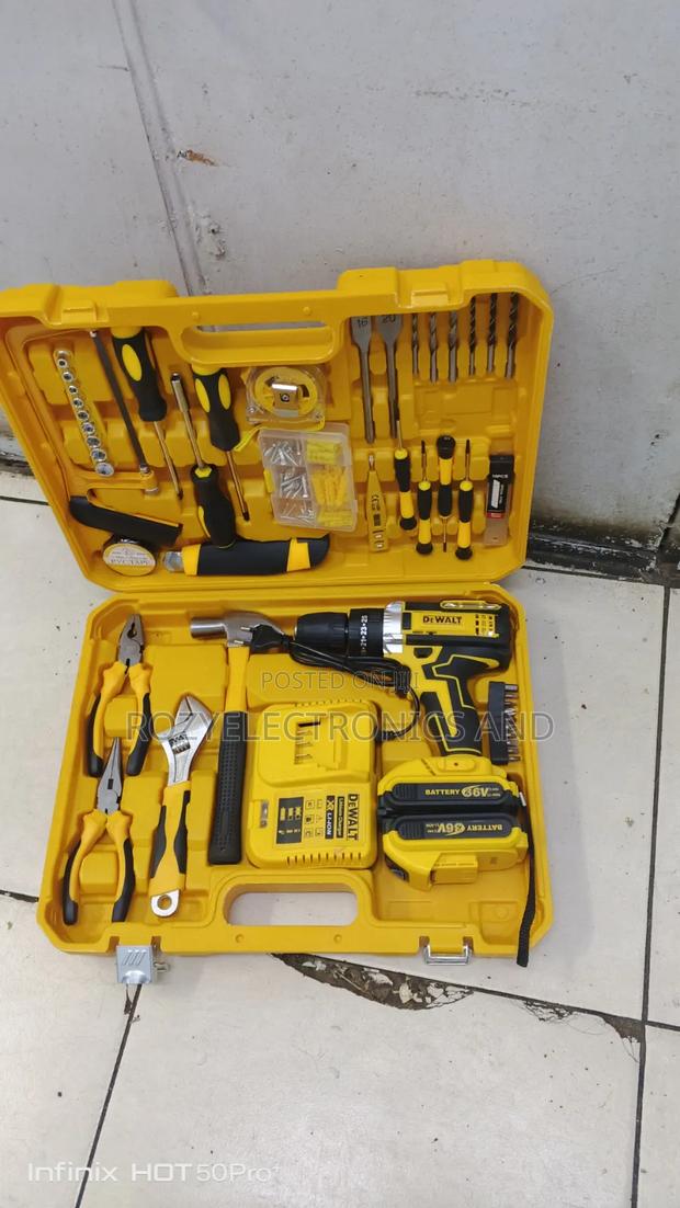 Dewalt Cordless Drill 36v Tool Set