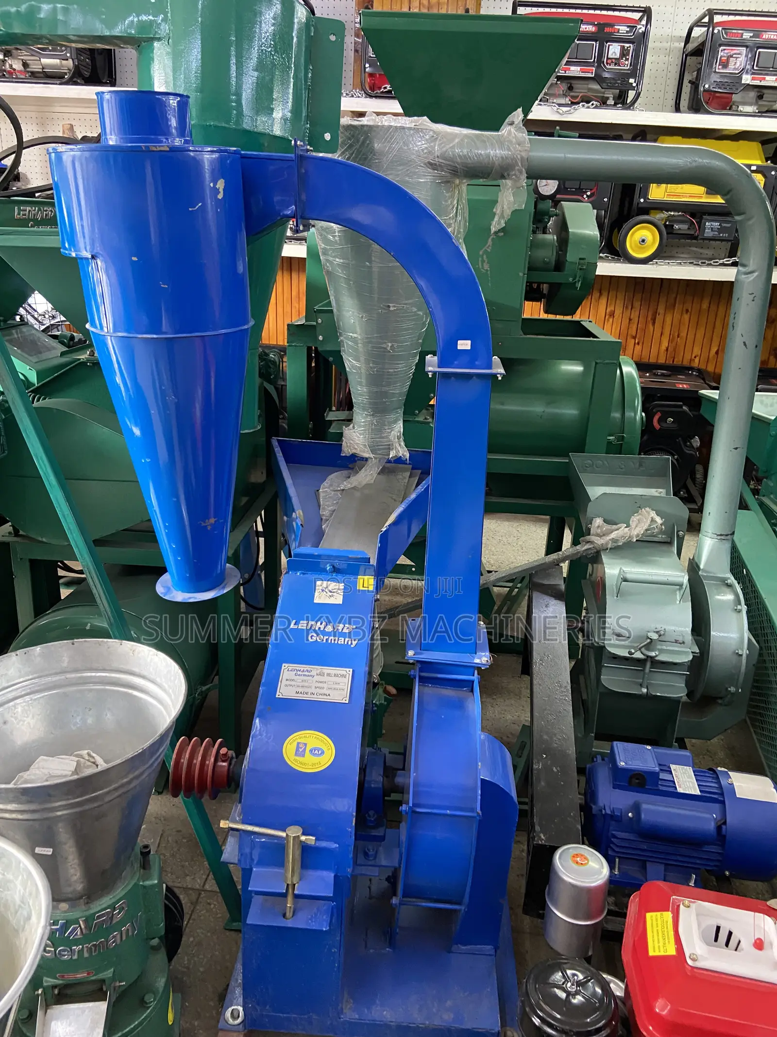 Lenhard Germany Maize Mill Machine 5.5 Kw