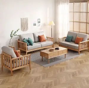 Home Sofa; Durable Solid Wood Seven Seater Sectional Sofa
