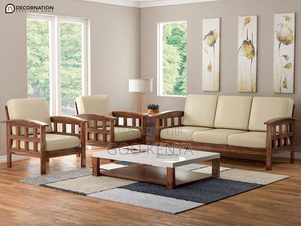 Home Sofa; Durable Solid Wood Seven Seater Sectional Sofa - thumbnail 2
