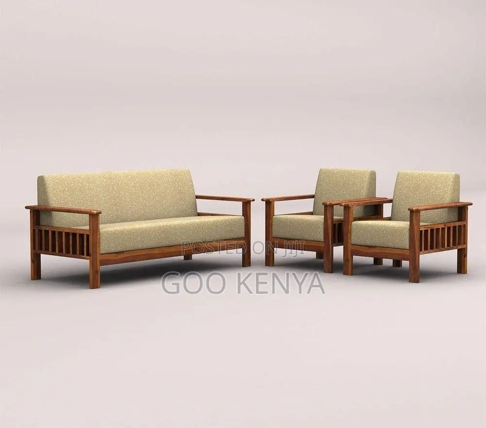 Home Sofa; Durable Solid Wood Seven Seater Sectional Sofa