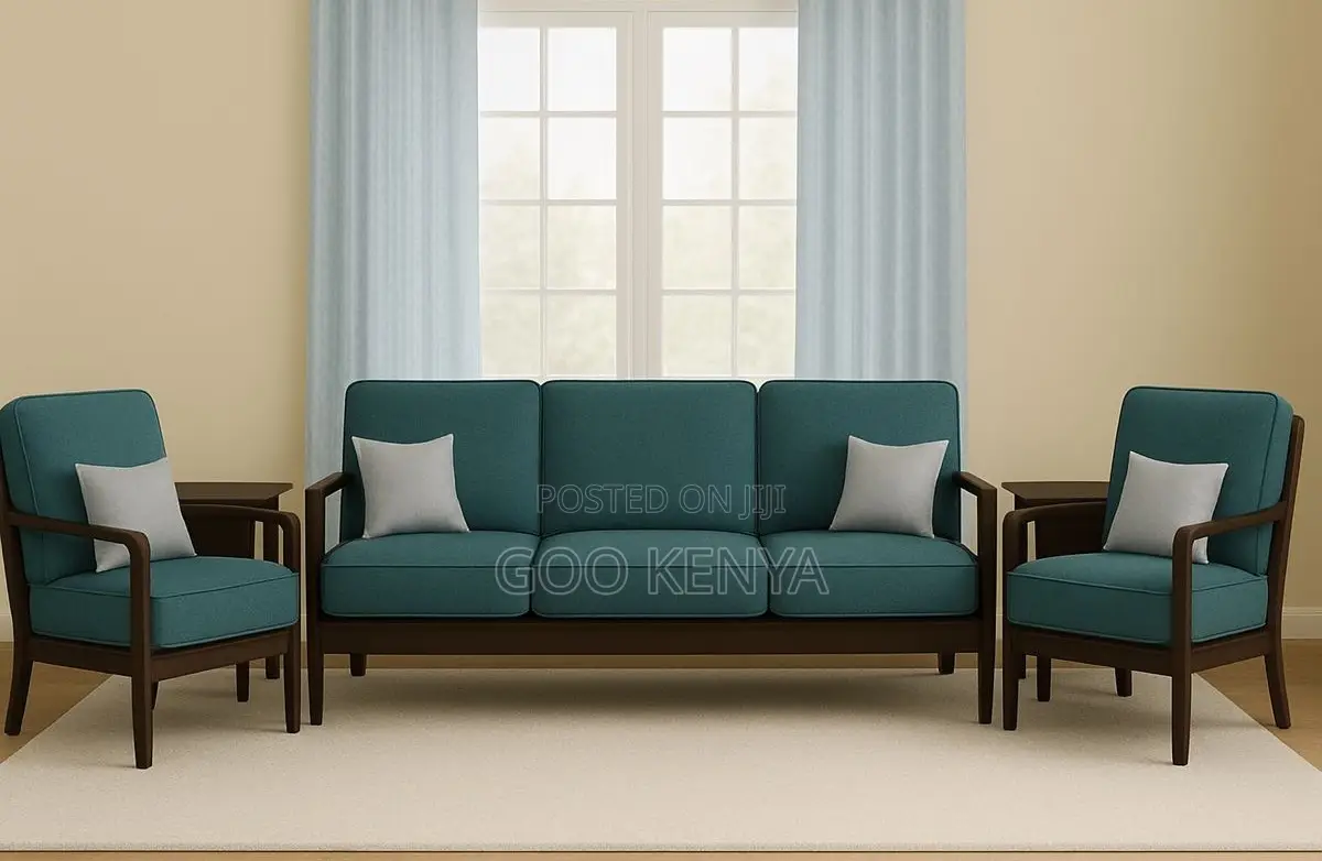 Home Sofa; Durable Solid Wood Seven Seater Sectional Sofa