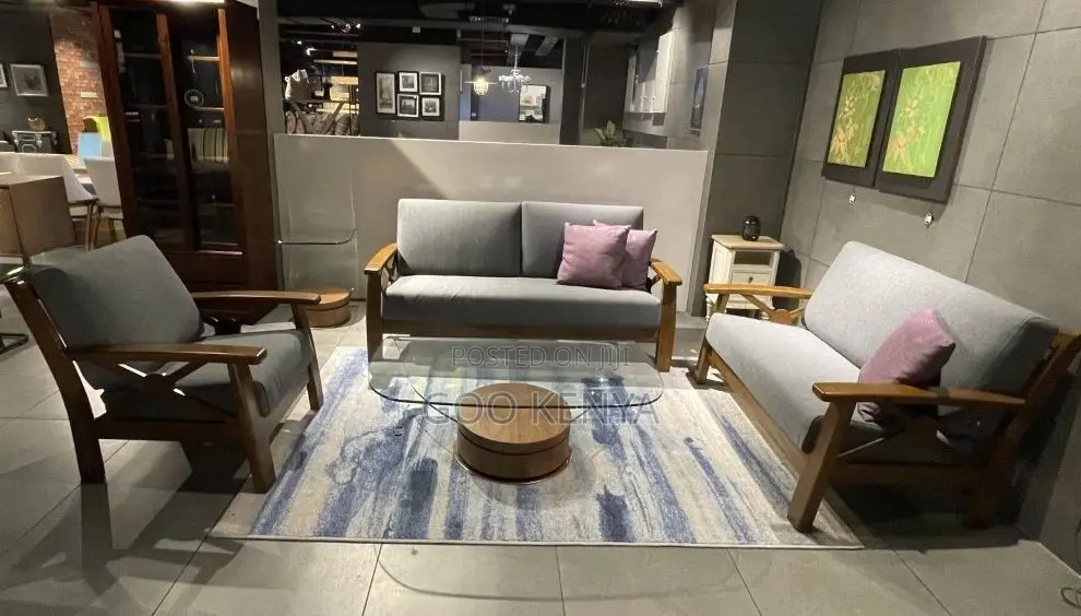 Home Sofa; Durable Solid Wood Seven Seater Sectional Sofa