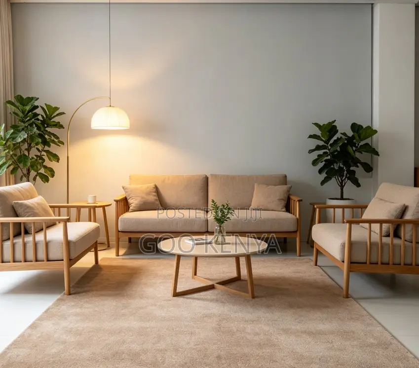 Home Sofa; Durable Solid Wood Seven Seater Sectional Sofa