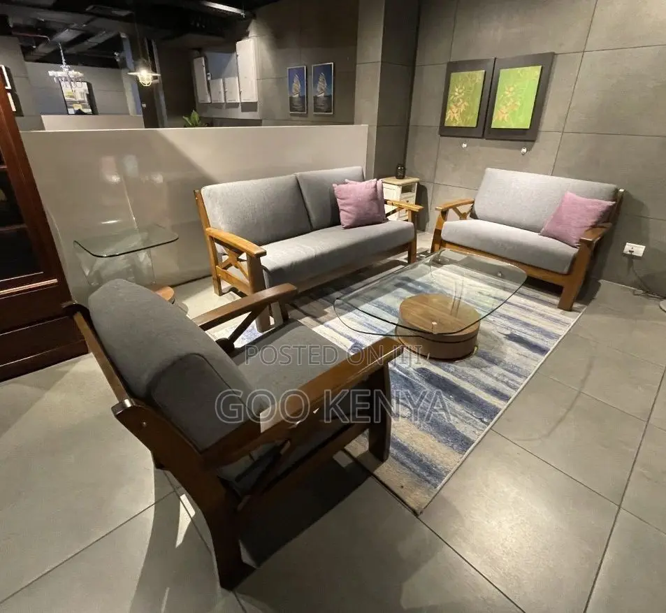 Home Sofa; Durable Solid Wood Seven Seater Sectional Sofa
