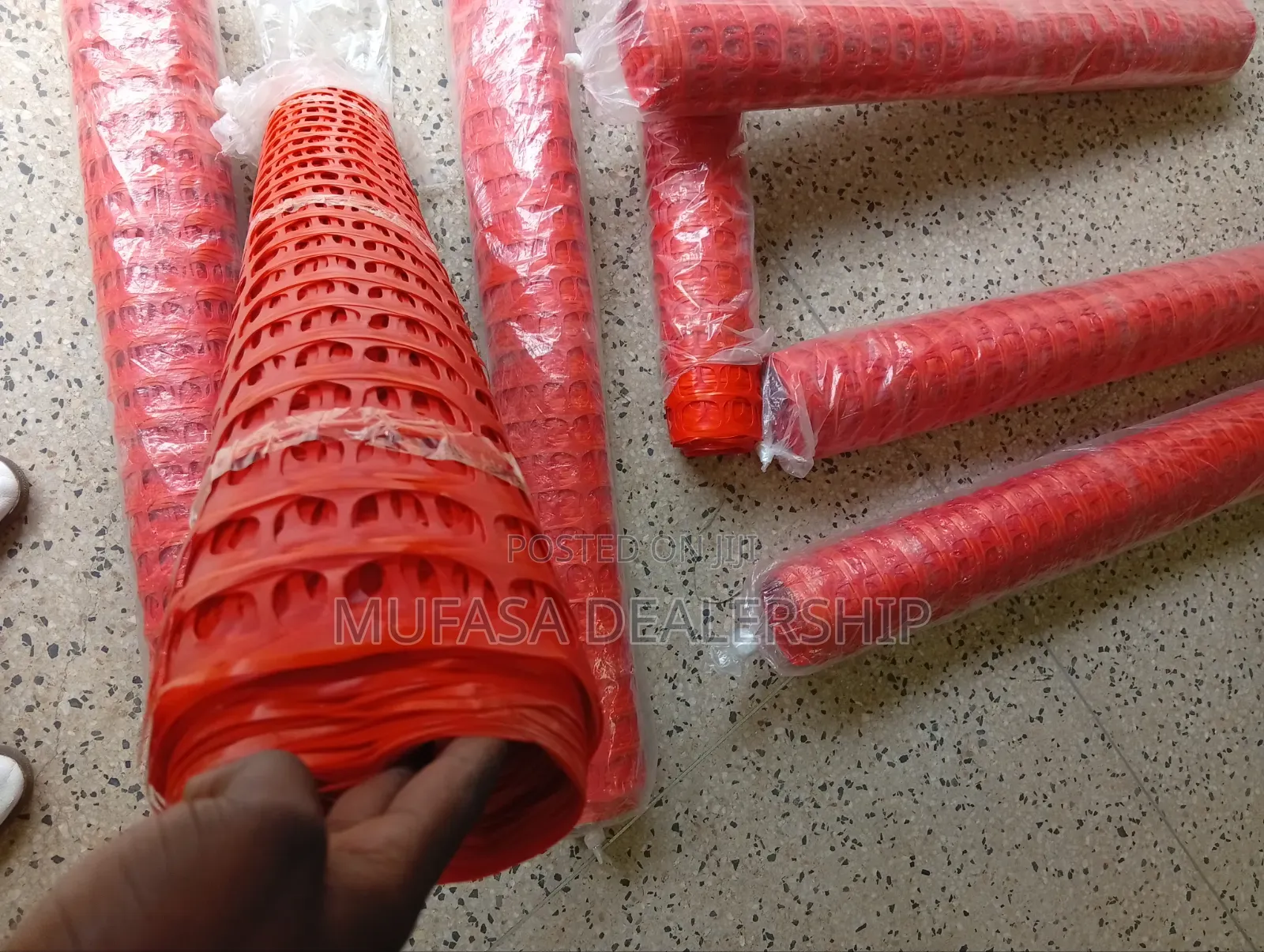 1m By 50m Barrier Net(Orange)