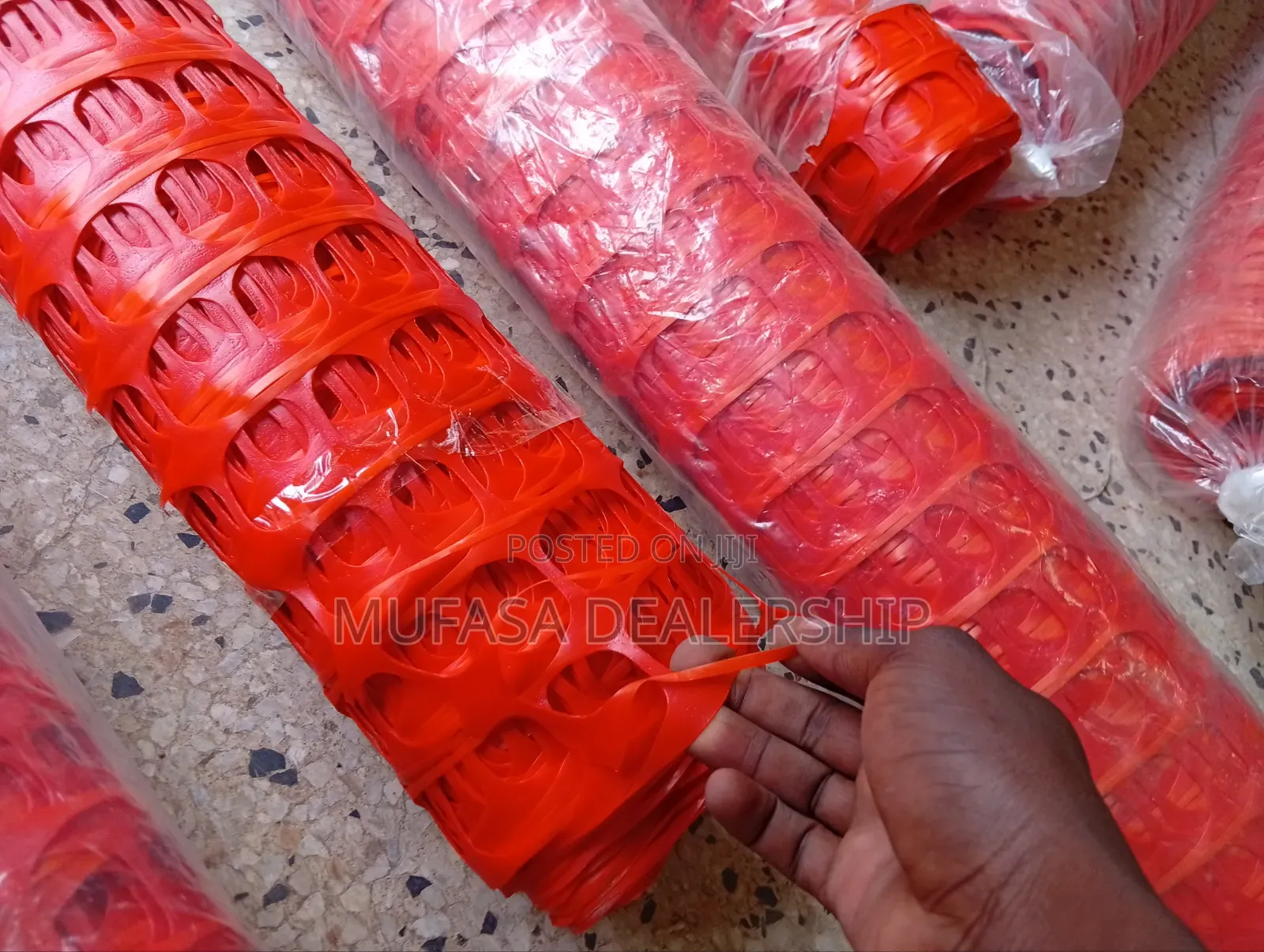 1m By 50m Barrier Net(Orange)