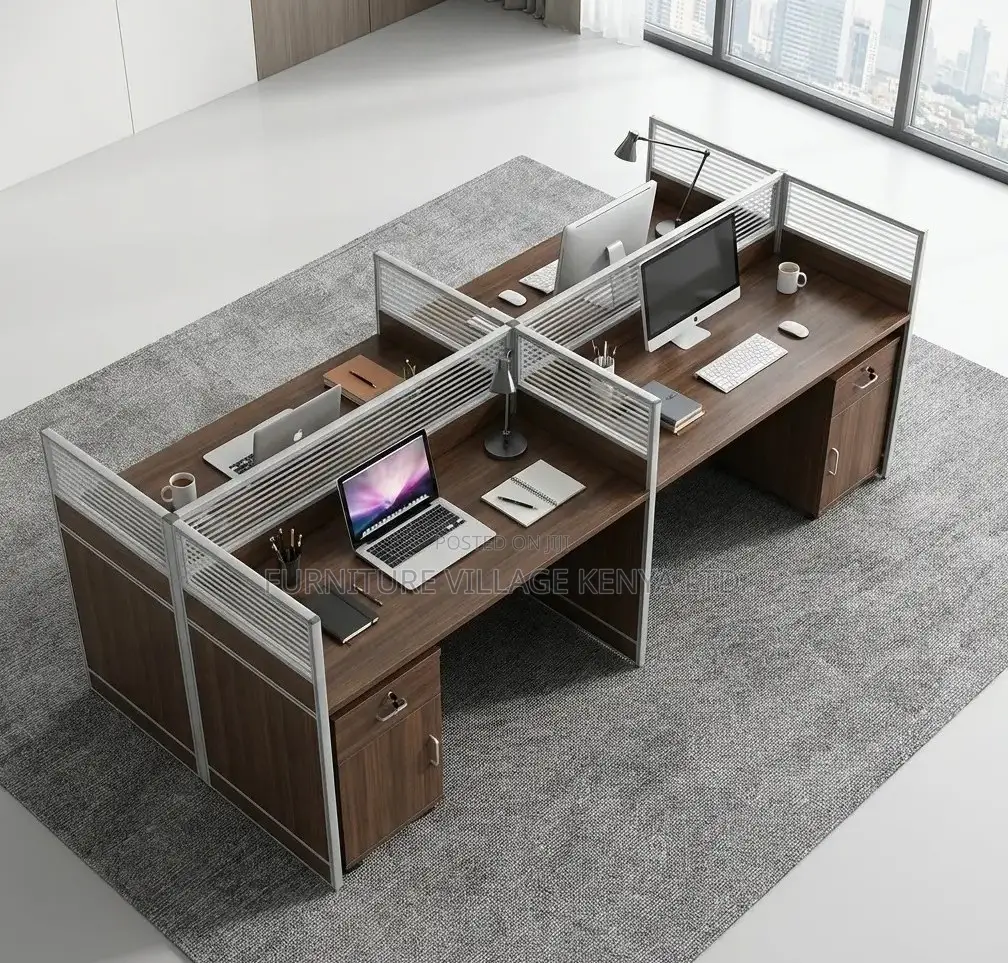 Modular Four Person Workstation