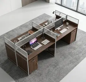 Modular Four Person Workstation
