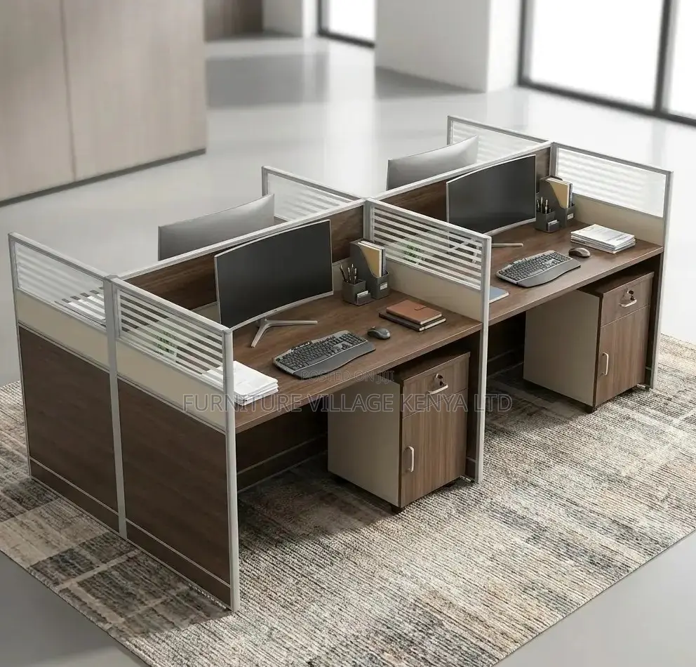 Modular Four Person Workstation