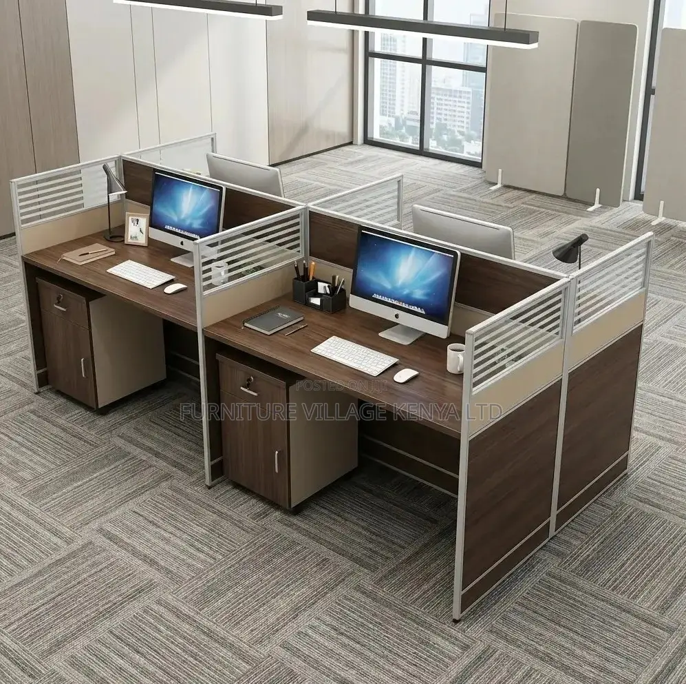 Modular Four Person Workstation