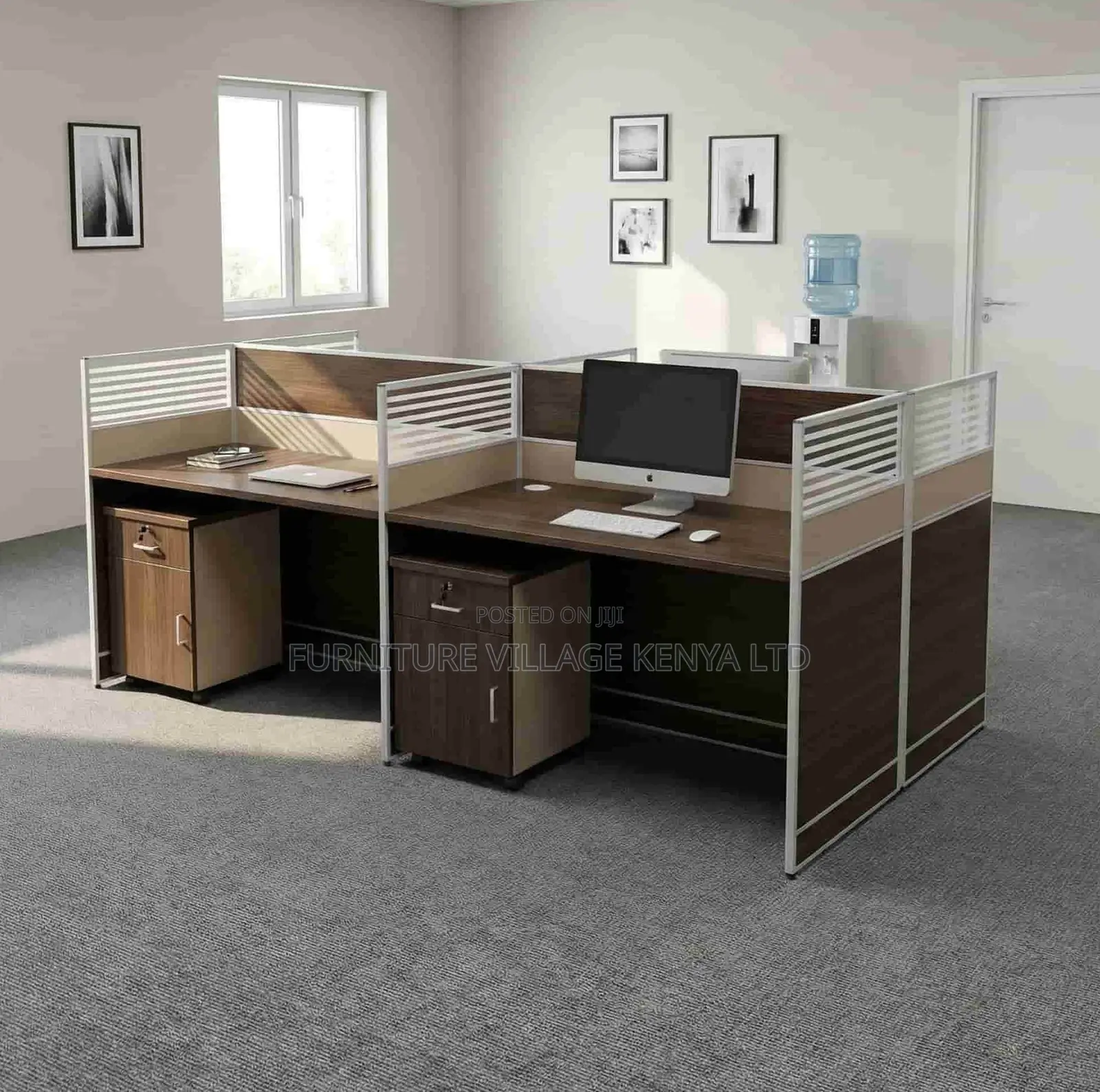Modular Four Person Workstation