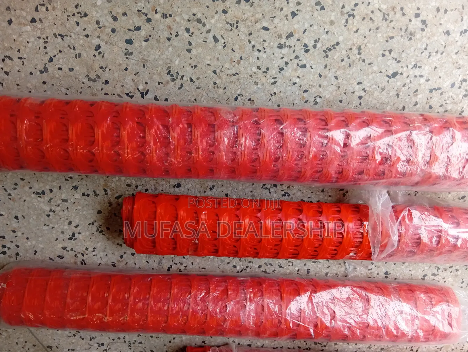 Orange Hazardous Area Barrier Net~50mtrs