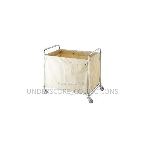 Stainless Steel Linen Cart - main view