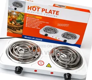 3 Pin Double Hot Plate Electric Coil Cooker