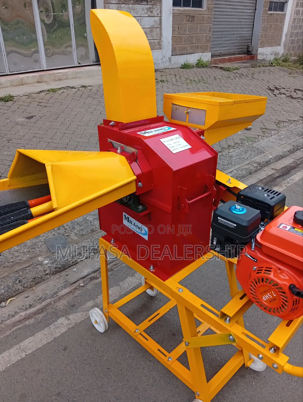 Petrol-Driven Chaff Cutter 7.5hp