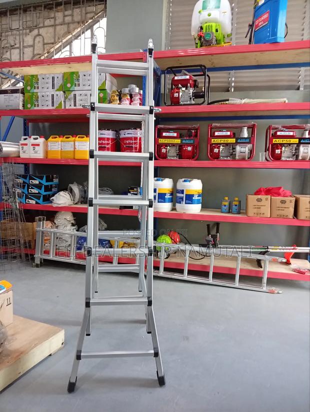 Heavy Duty 4×6 Folding Multi-Purpose Ladder - thumbnail 2