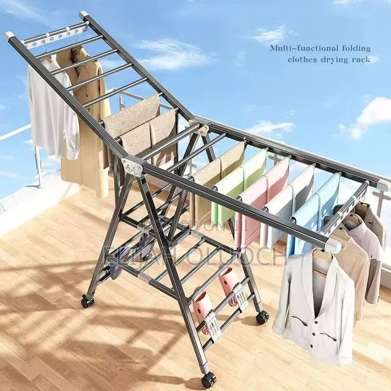 Drying Rack Foldable Indoor/Outdoor Space Saving Clothes Drying Rack