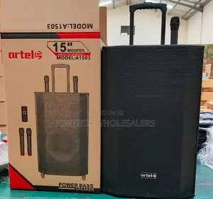 15 Inches Artel A1503 Rechargeable Trolley Speaker