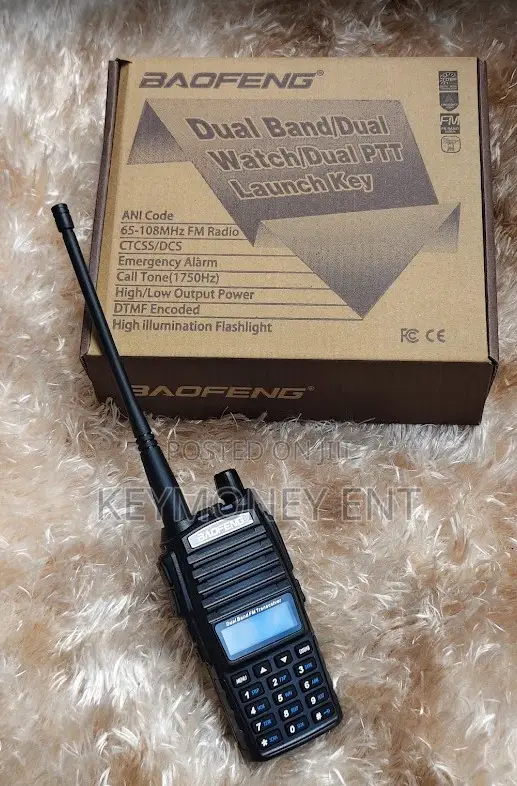 Baofeng Uv 82 Radio Call With Dual Band Channels