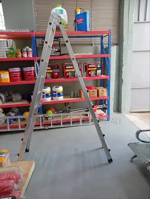 Multi-Function Aluminum Ladder With Safety Locks