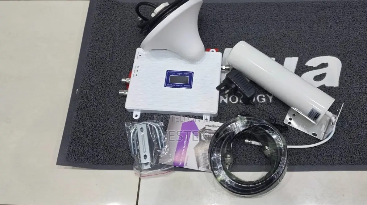 High Gain 4g Lte Signal Amplifier With Indoor Outdoor Antennas