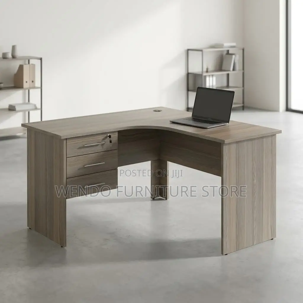 Office Desk; 1.2m Curved Office Desk (Coimbra Mdf)
