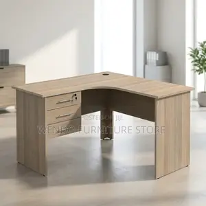Office Desk; 1.2m Curved Office Desk (Coimbra Mdf)