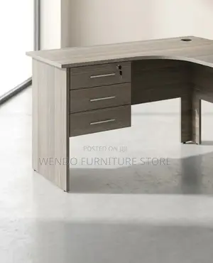 Office Desk; 1.2m Curved Office Desk (Coimbra Mdf)