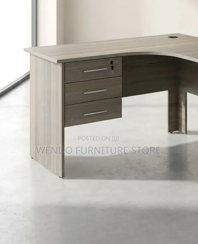 Office Desk; 1.2m Curved Office Desk (Coimbra Mdf)