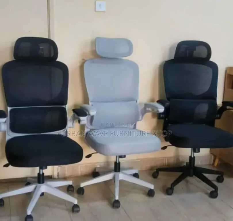 Heavy Orthopaedic Back Headrest Office Chair