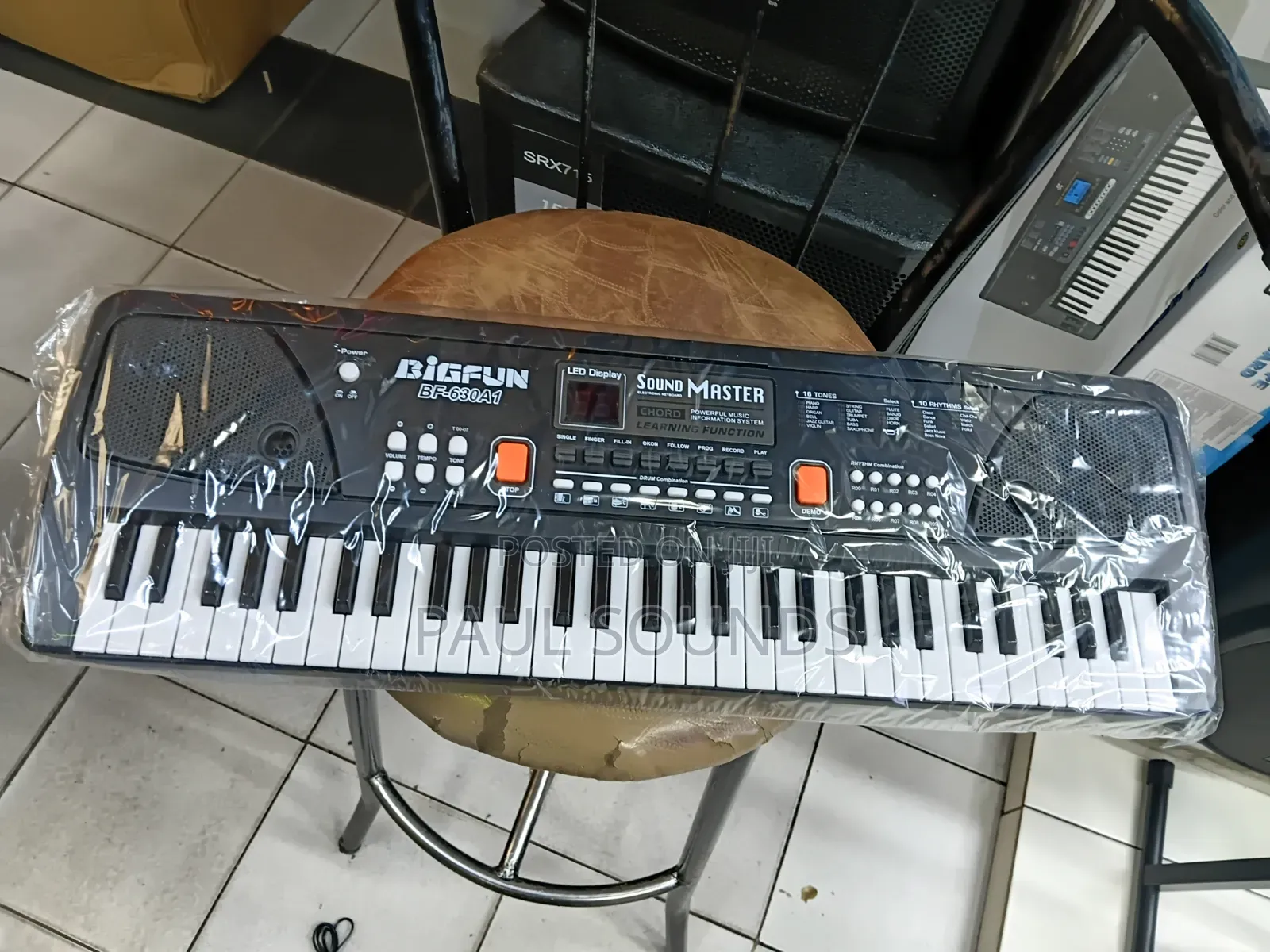 Bigfun Bf-630a1 Electronic Keyboard "Sound Master"
