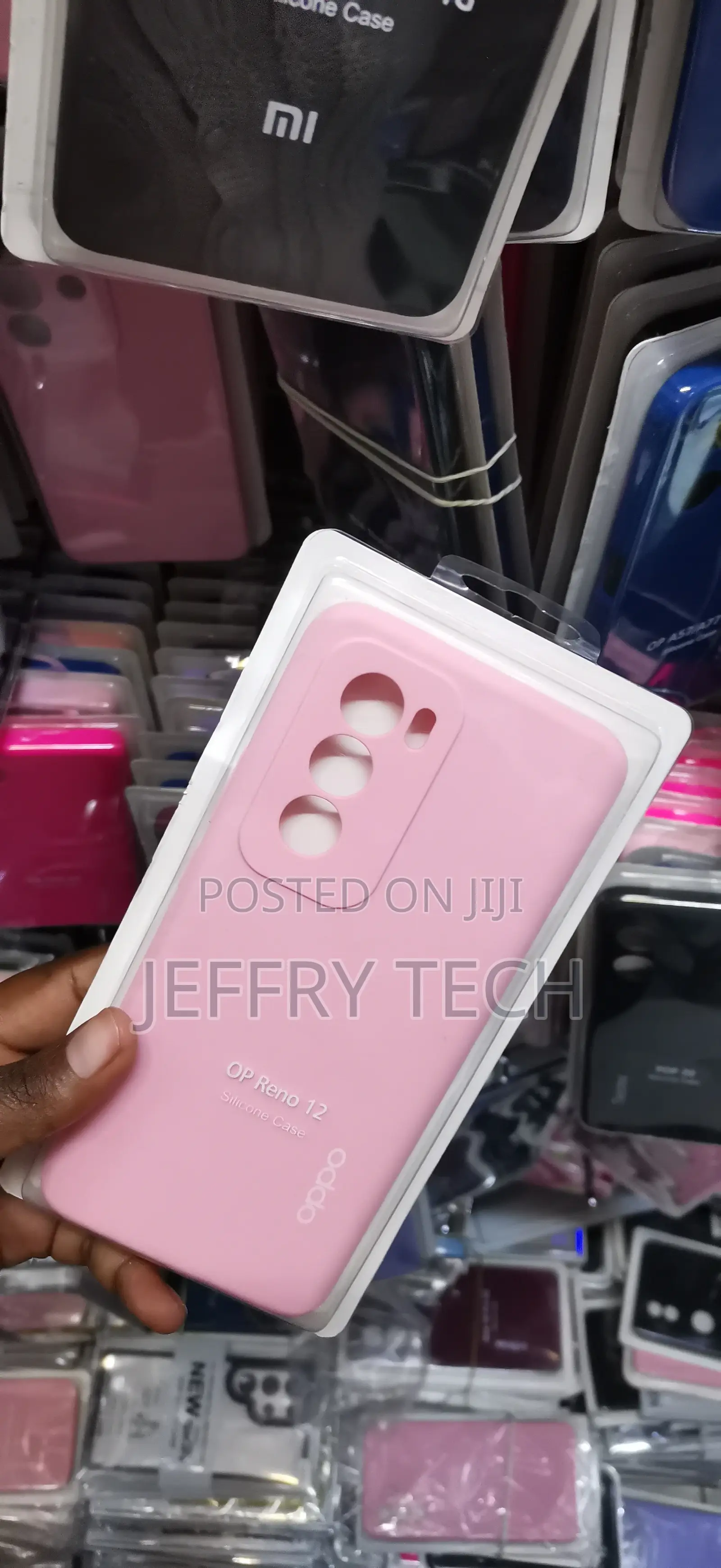 Oppo Reno12 Specialized, Raised-Edge Cutout Block Cover