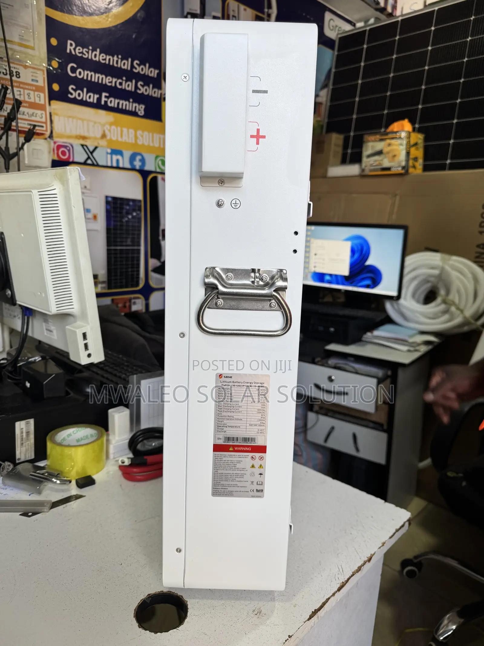 Srne Lithium Battery Energy Storage 5.12kwh 100ah 51.2v