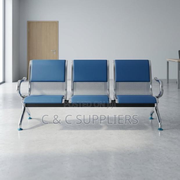 3-Seater Office Bench.