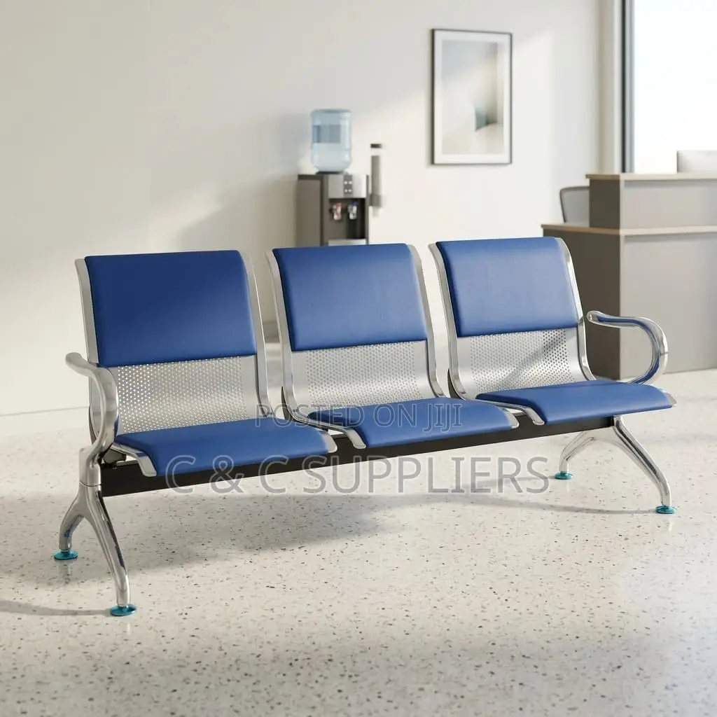 3-Seater Office Bench.